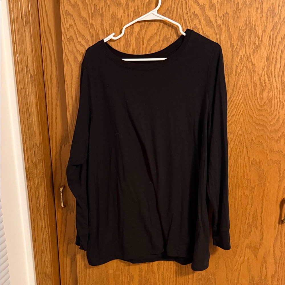 Torrid Classic Black Long Sleeve Top